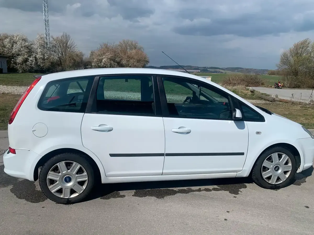 Gebraucht Ford C-MAX 104 PS (76 kW) 2007 Weiß Van / Kleinbus