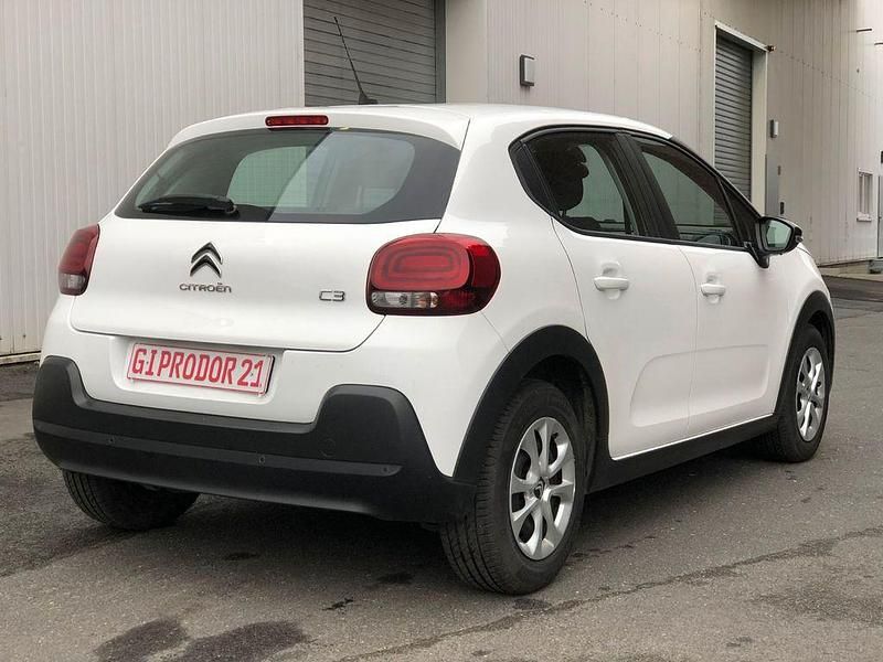 Gebraucht Citroën C3 102 PS (75 kW) 2019 Weiß Kleinwagen