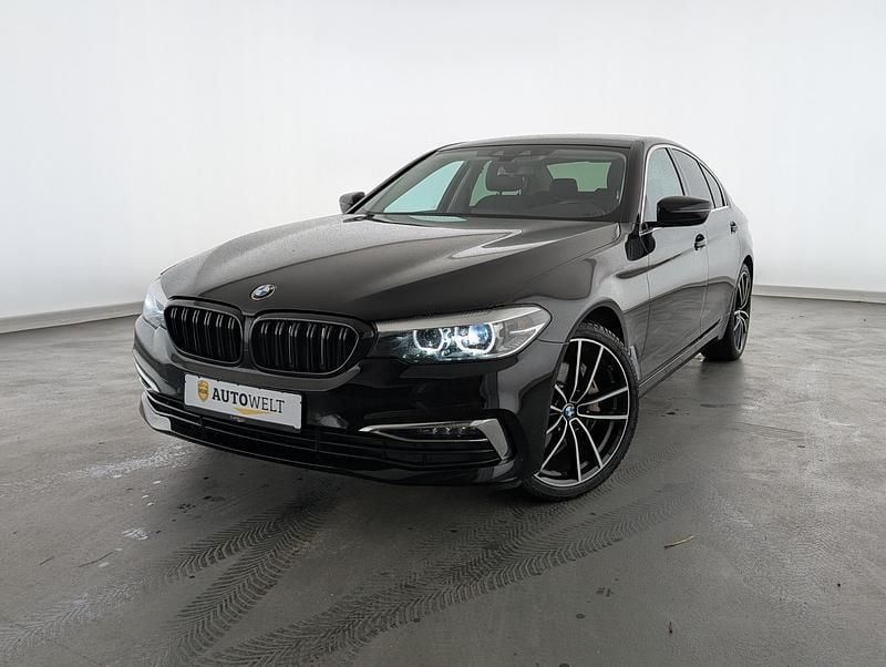 Gebraucht BMW 540 Luxury Line 340 PS (250 kW) 2019 Schwarz ii/bonnet fluid black Limousine