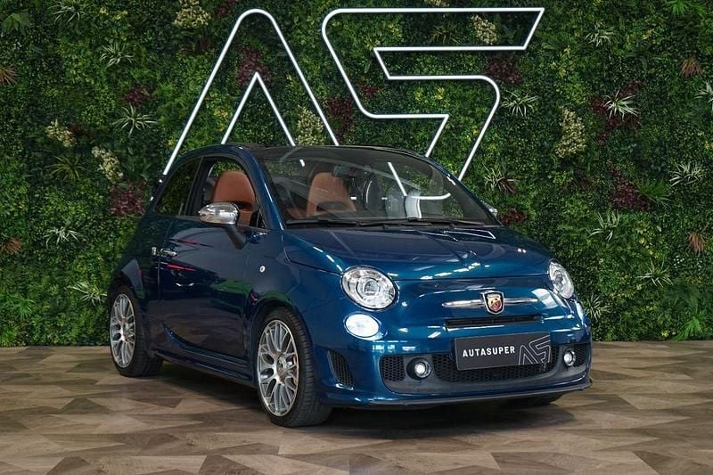 Blau Gebraucht 2011 Abarth Cabrio Italia Cabrio | 21.600 € - Bild 1/4