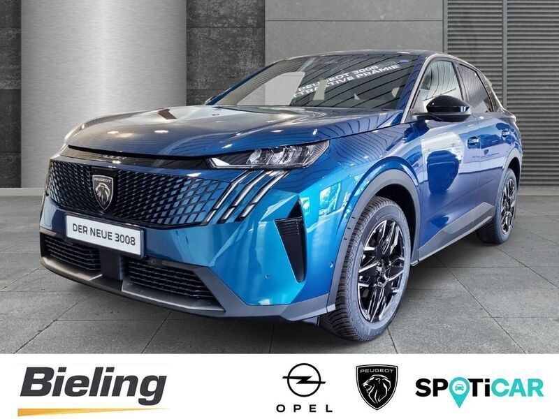 Blau Neu 2025 Peugeot 3008 Allure SUV | 40.590 € (Etwas zu teuer) - Bild 1/4