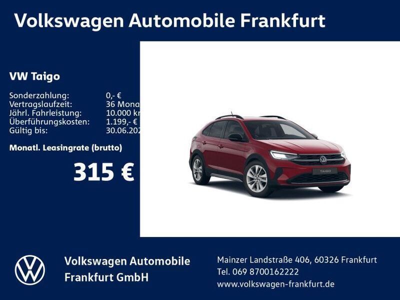 Blau Neu 2025 VW Taigo Life SUV | 30.799 € (Etwas zu teuer) - Bild 1/4