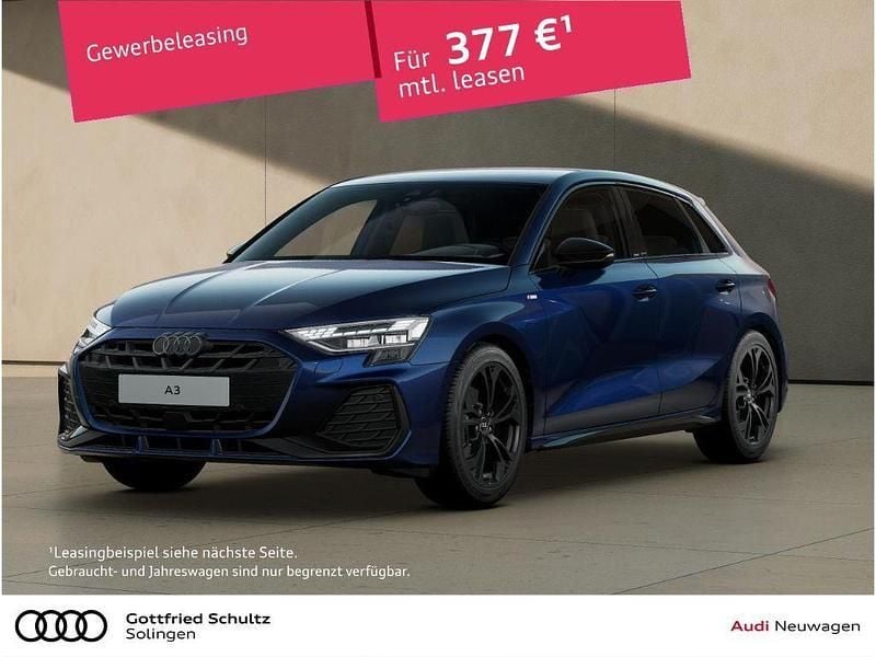 Blau Neu 2025 Audi A3 Sportback S-Line Limousine | 42.580 € (Fairer Preis) - Bild 1/4
