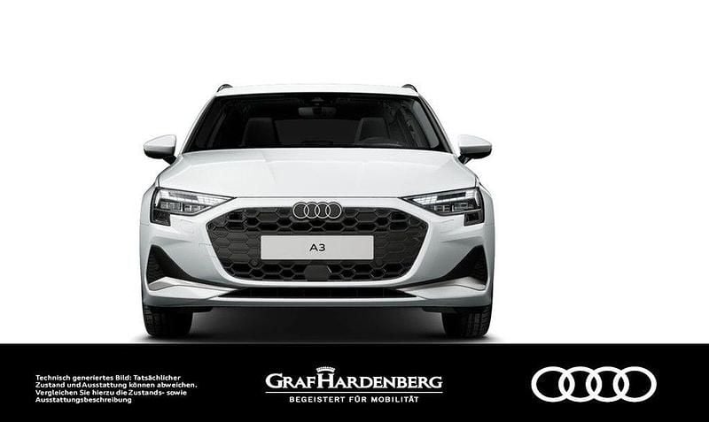 Gebraucht Audi A3 Advanced Plus 150 PS (110 kW) 2025 Gletscherweiß metallic Limousine