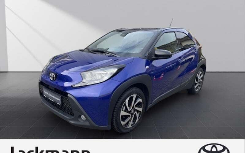 Blau Gebraucht 2023 Toyota Aygo Basis Kleinwagen | 14.990 € (Fairer Preis) - Bild 1/4