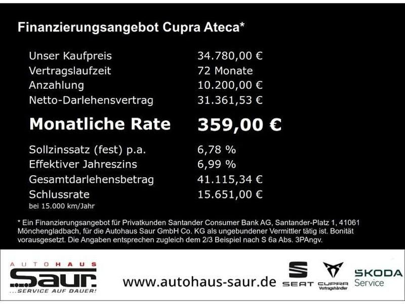 Gebraucht Cupra Ateca 300 PS (220 kW) 2022 Weiss SUV