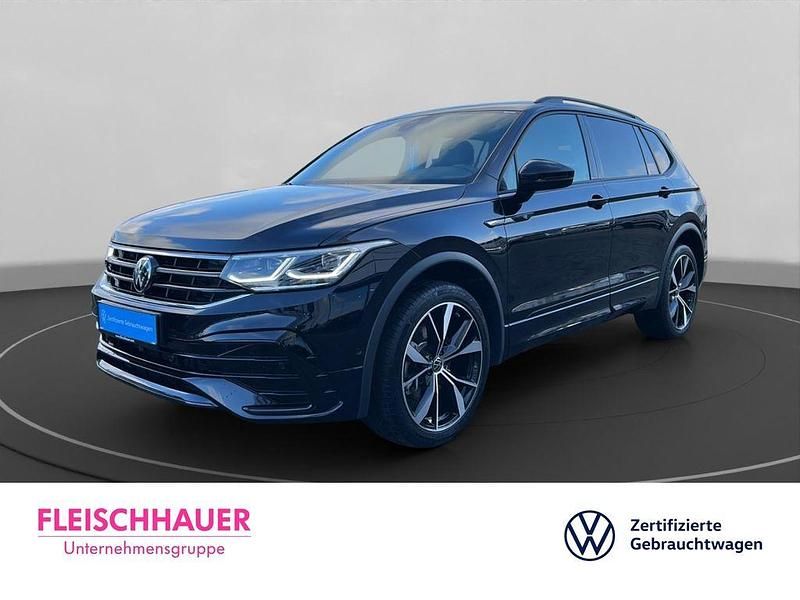Schwarz Gebraucht 2025 VW Tiguan Allspace R-line SUV | 47.990 € (Teuer) - Bild 1/4