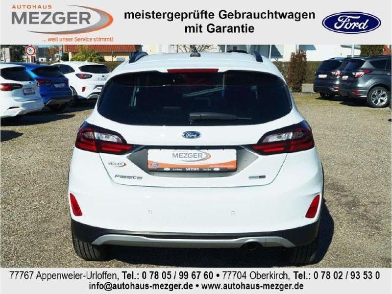 Gebraucht Ford Fiesta Active X 125 PS (91 kW) 2022 Frostweiß Kleinwagen