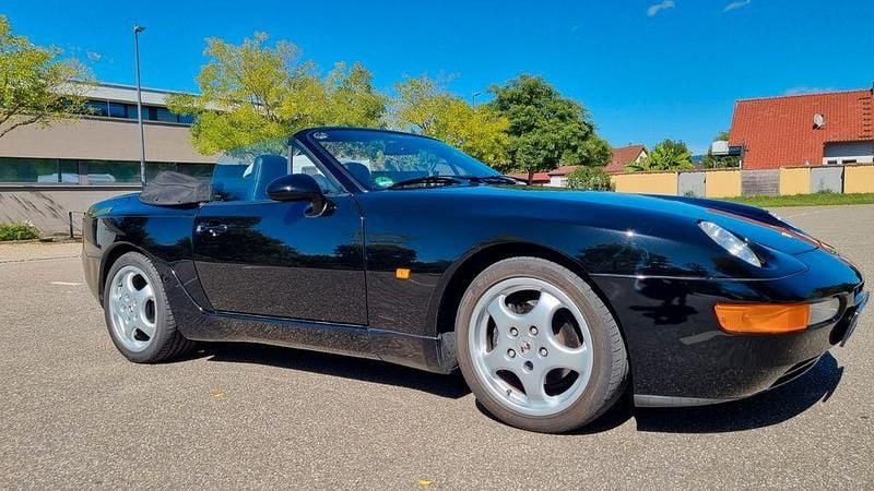 Schwarz Gebraucht 1992 Porsche 968 Cabrio | 35.000 € - Bild 1/4