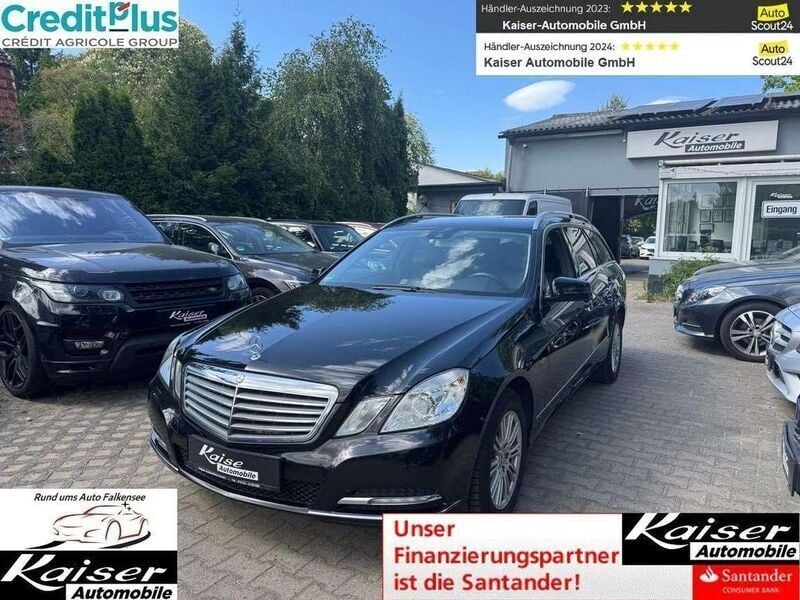 Schwarz Gebraucht 2013 Mercedes E200 Elegance Limousine | 9.999 € (Guter Preis) - Bild 1/4
