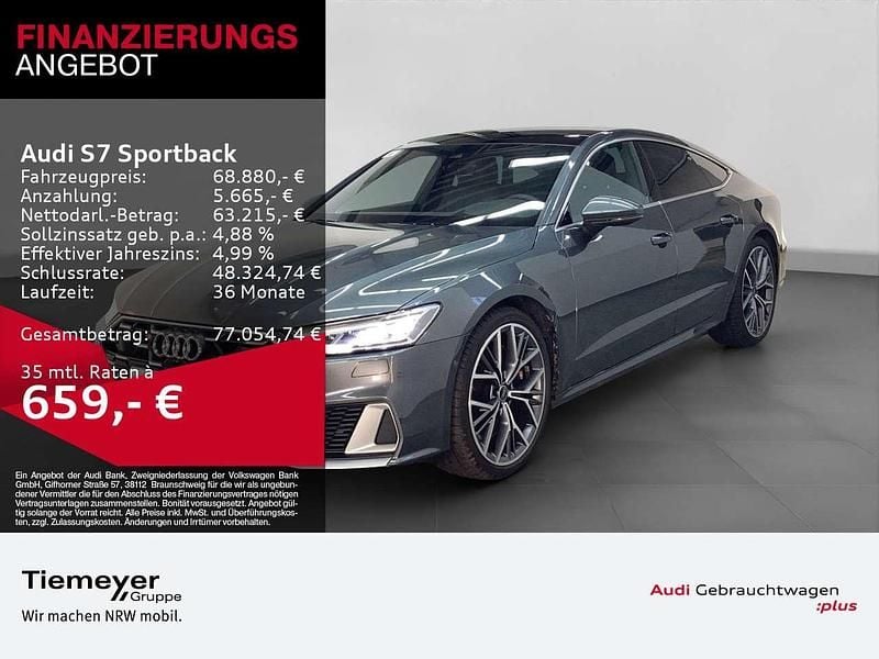 Daytonagrau perleffekt Gebraucht 2024 Audi S7 Ambiente Kleinwagen | 68.880 € (Fairer Preis) - Bild 1/4