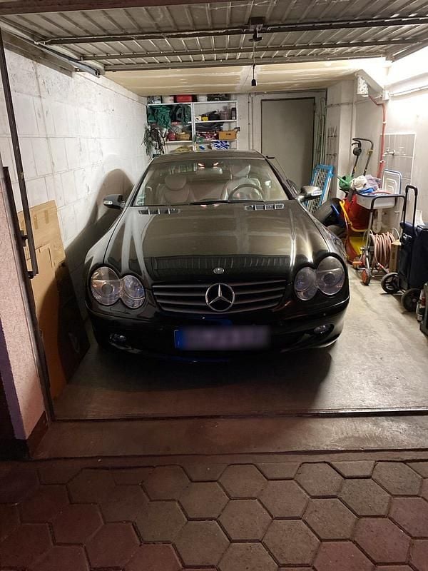 Schwarz Gebraucht 2004 Mercedes SL350 Cabrio | 14.900 € (Superpreis) - Bild 1/4