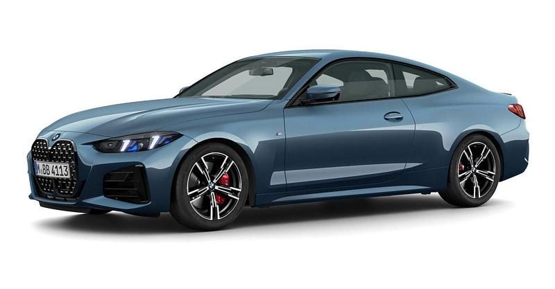 Blau Gebraucht 2024 BMW 420 Comfort Edition Coupé | 53.229 € (Teuer) - Bild 1/4