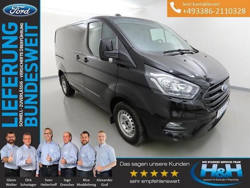 Obsidianschwarz Gebraucht 2022 Ford Transit Custom Kombi | 18.840 € (Superpreis) - Bild 1/4