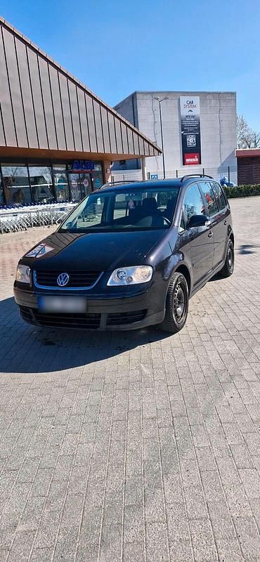 Gebraucht VW Touran 102 PS (75 kW) 2006 Schwarz Van / Kleinbus