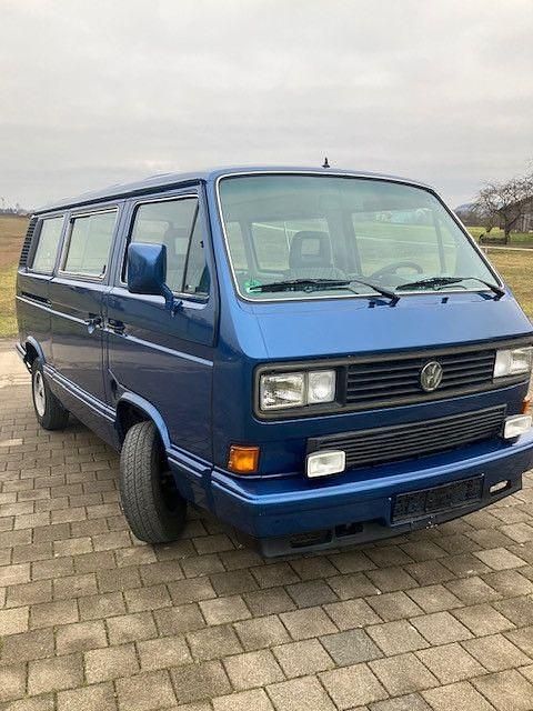 Second-hand VW Multivan 116 CP (85 kW) 1989 Albastru Monovolum