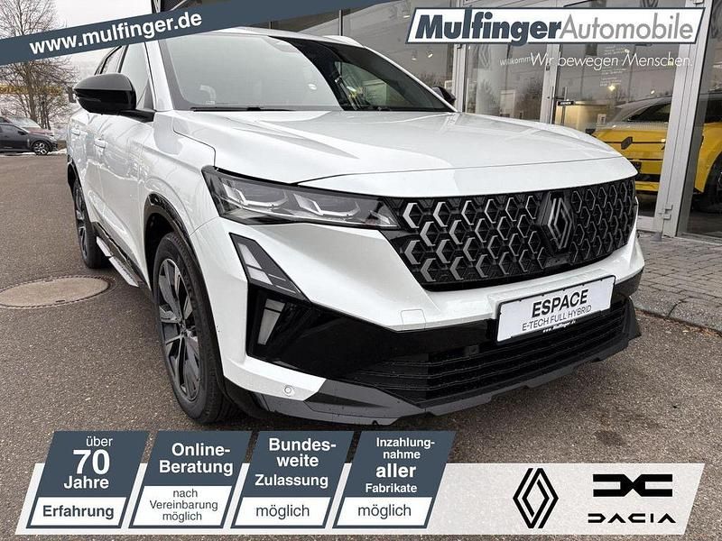 Neu Renault Espace Techno 200 PS (147 kW) 2026 Weiß Limousine