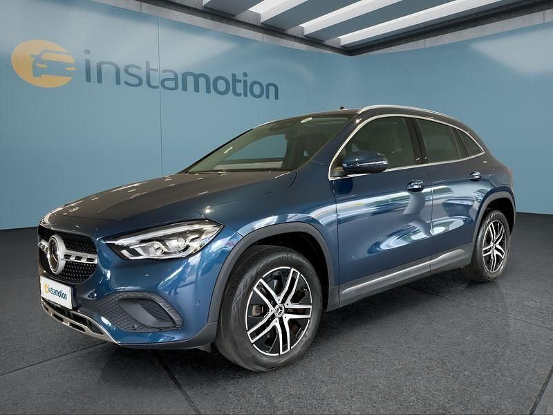 Blau Gebraucht 2022 Mercedes GLA250 SUV | 37.799 € (Fairer Preis) - Bild 1/4