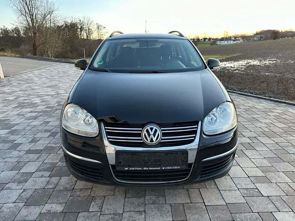 Gebraucht VW Golf V Trendline 105 PS (77 kW) 2008 Schwarz Kombi