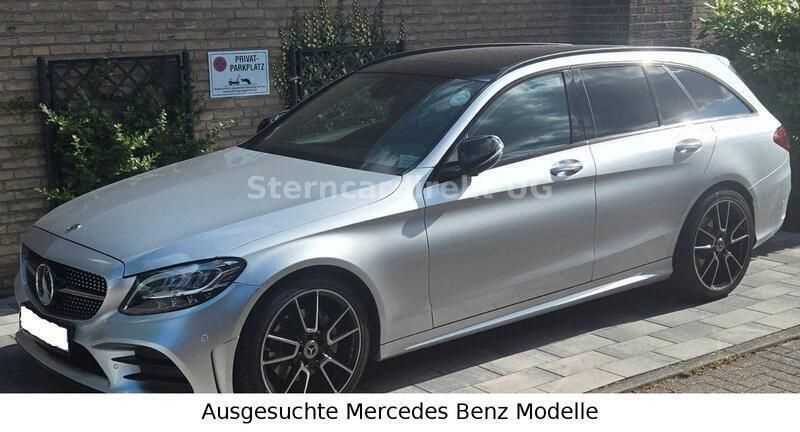 Iridiumsilber (metallic) Gebraucht 2020 Mercedes C200 AMG Kombi | 28.400 € (Guter Preis) - Bild 1/2