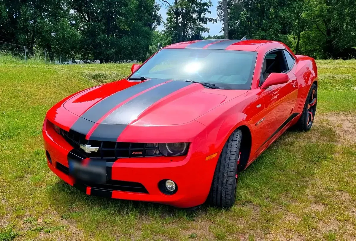 Gebraucht Chevrolet Camaro 315 PS (231 kW) 2011 Rot Coupé
