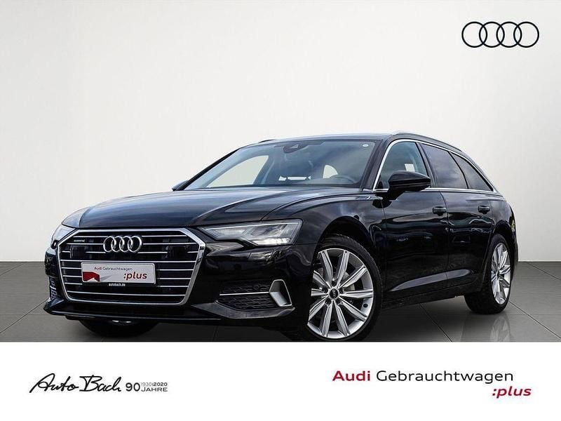 Mythosschwarz metallic Gebraucht 2022 Audi A6 Ambiente Kombi | 29.870 € (Superpreis) - Bild 1/4