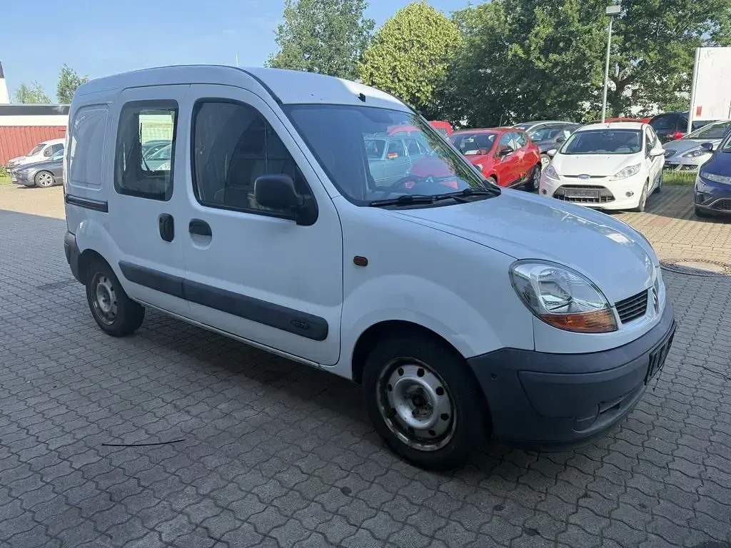 Gebraucht Renault Kangoo 65 PS (47 kW) 2006 Weiß Van / Kleinbus