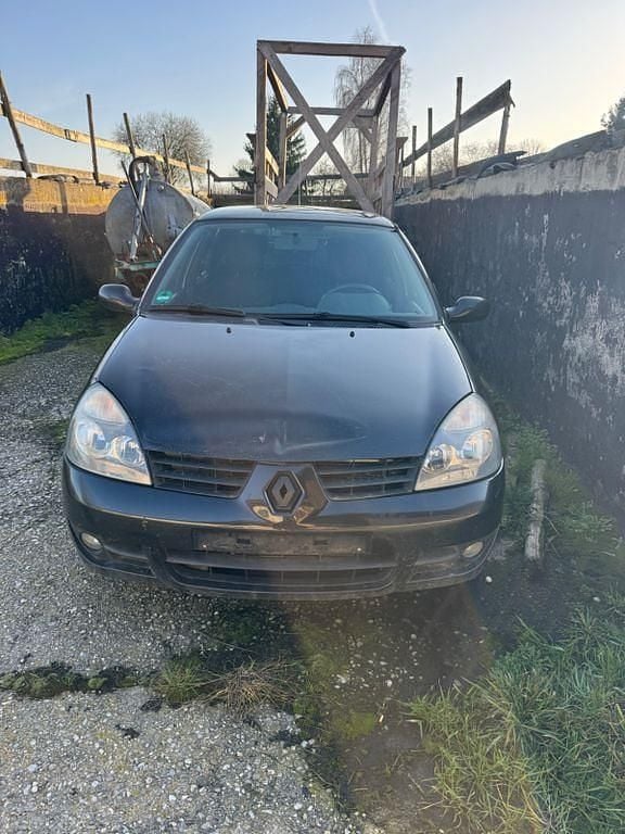 Gebraucht Renault Clio II Campus 75 PS (55 kW) 2008 Schwarz Limousine