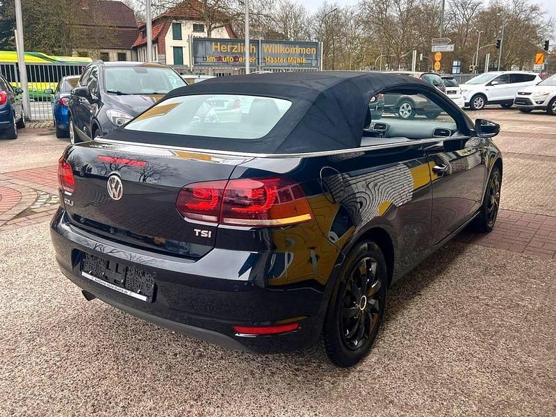 Gebraucht VW Golf Cabriolet Basis 105 PS (77 kW) 2013 Schwarz Cabrio