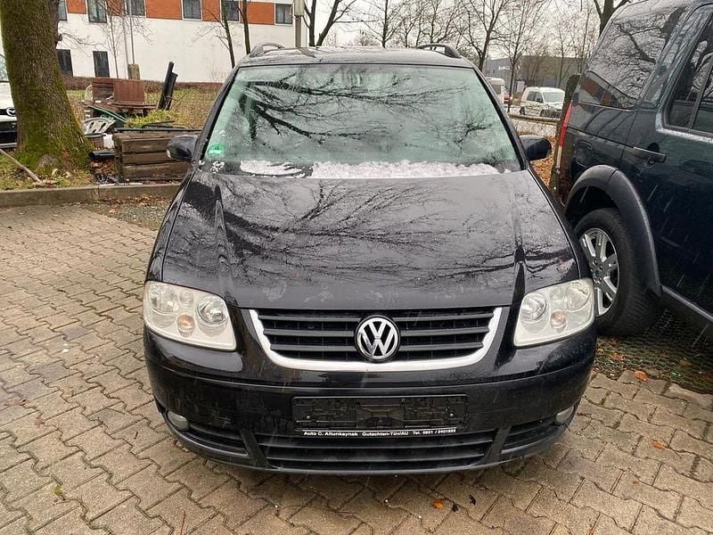 Schwarz Gebraucht 2006 VW Touran Trendline Van / Kleinbus | 899 € (Superpreis) - Bild 1/4