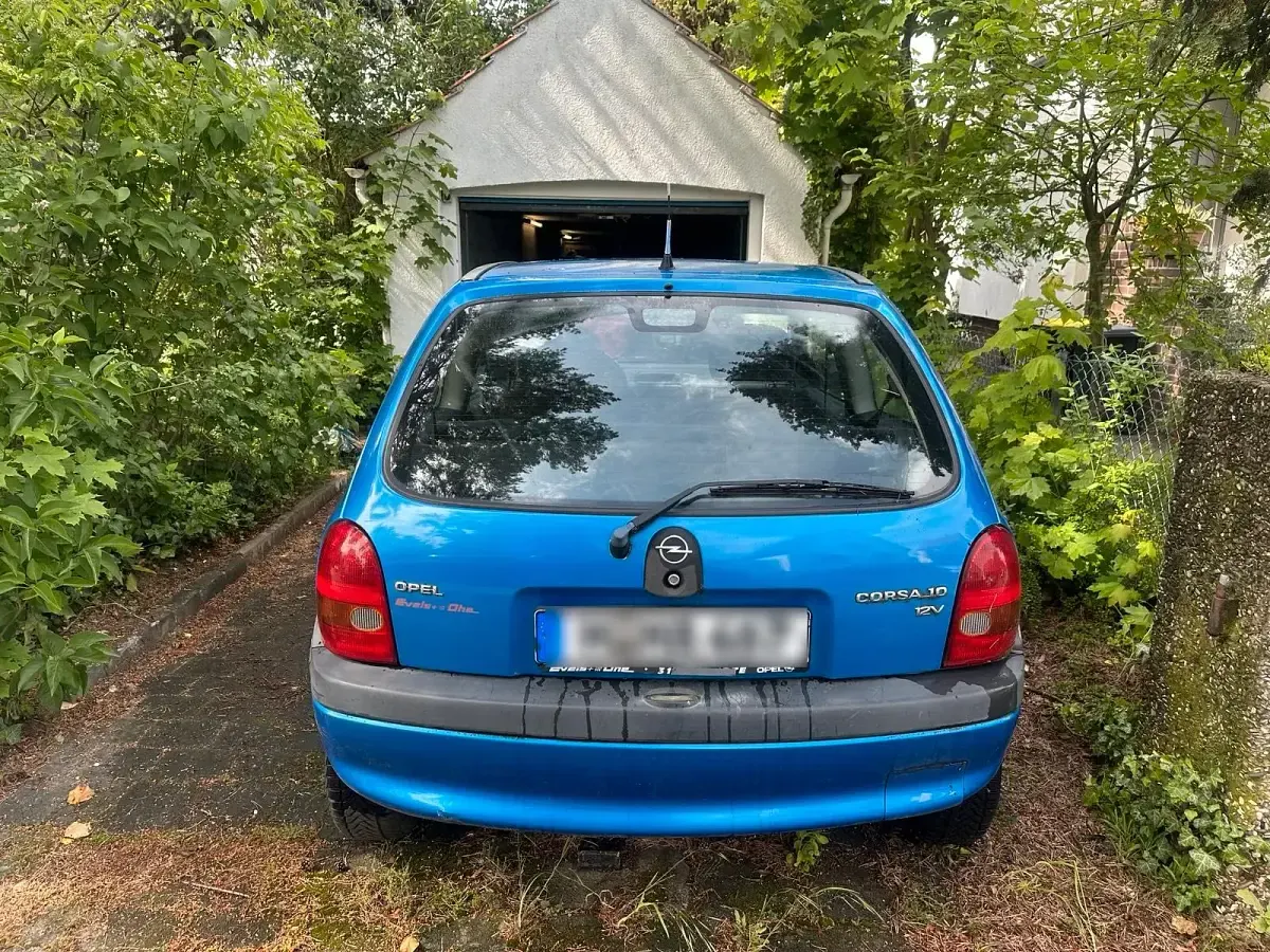 Gebraucht Opel Corsa Eco 54 PS (39 kW) 2000 Blau Kleinwagen