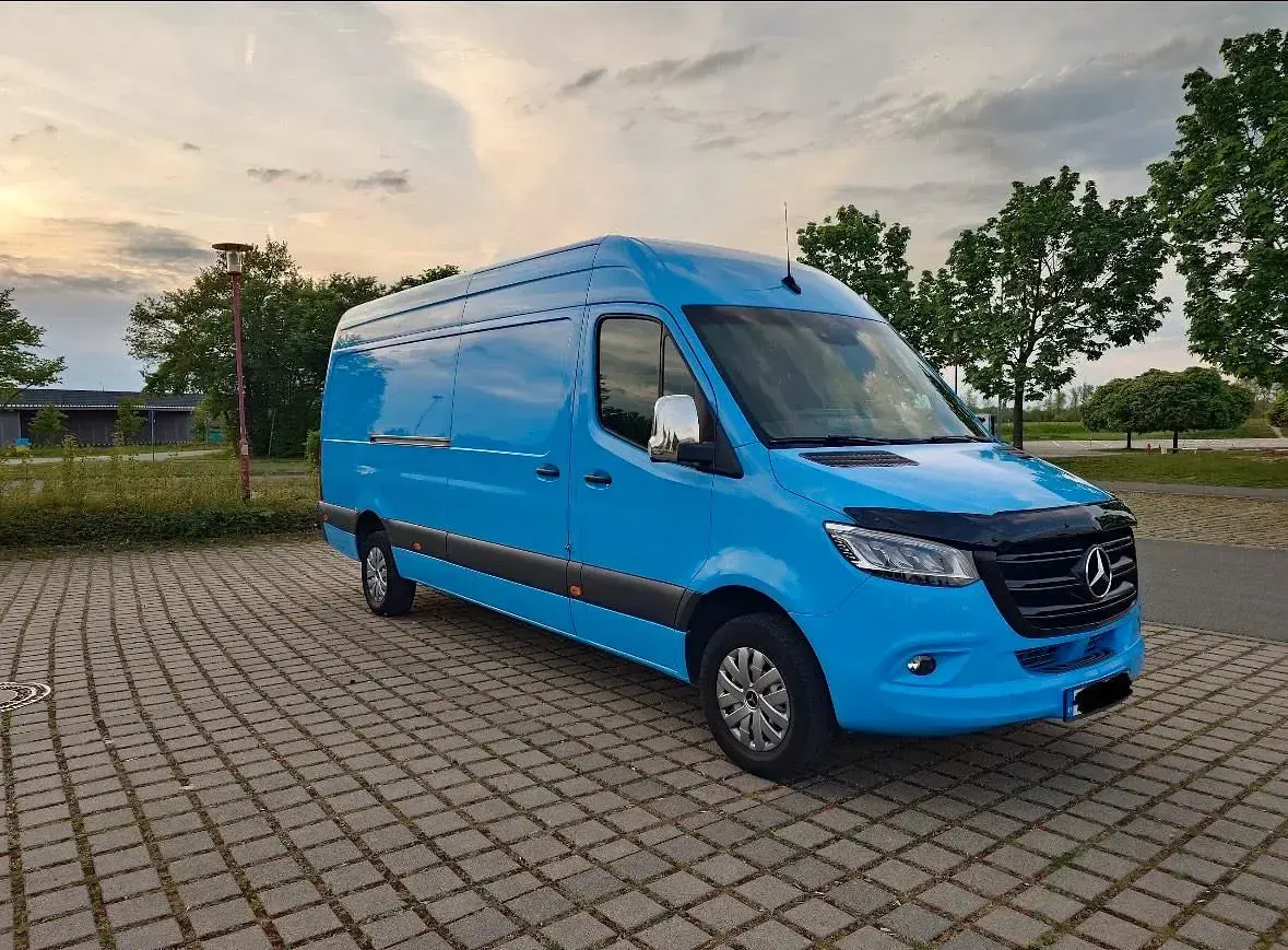 Occasion Mercedes Sprinter 170 ch (125 kW) 2022 Bleue Van