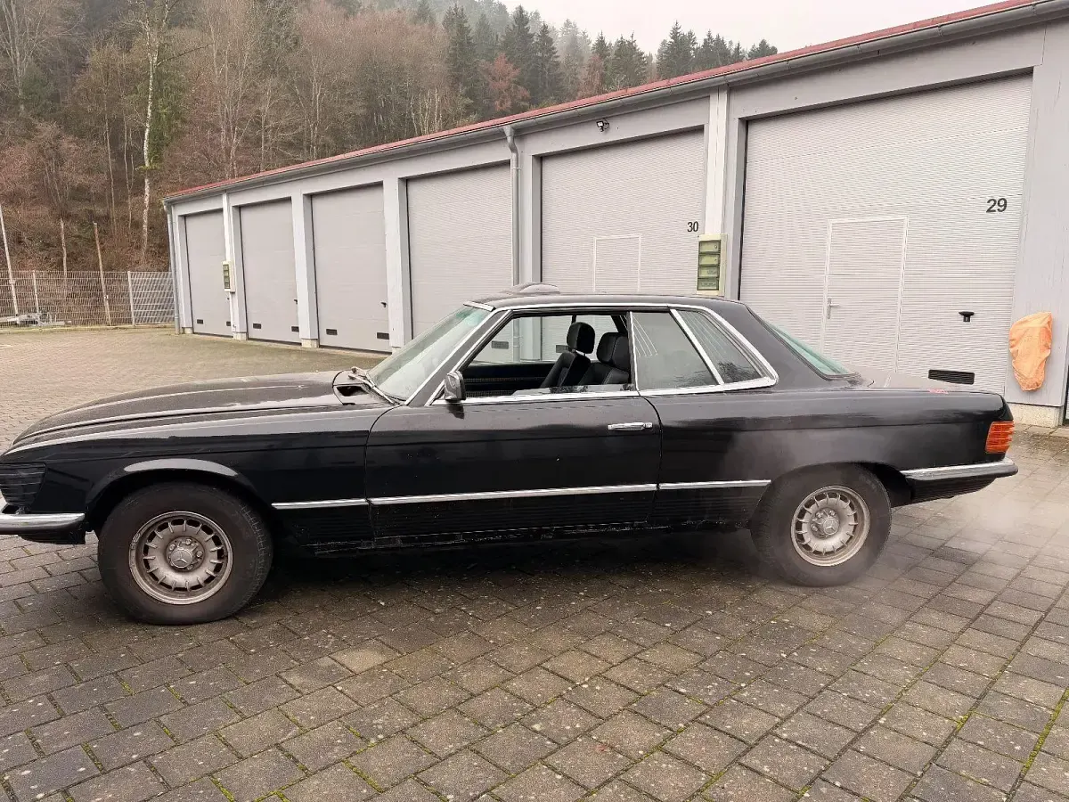 Gebraucht Mercedes SLC280 185 PS (136 kW) 1975 Schwarz Coupé