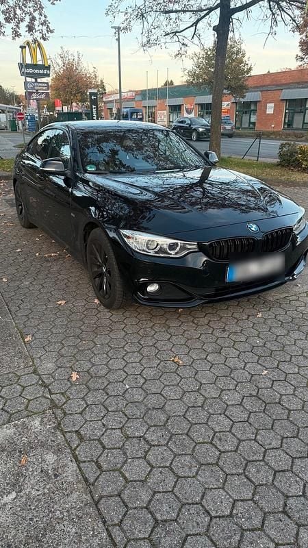 Schwarz Gebraucht 2016 BMW 420 Gran Coupé Coupé | 16.950 € (Superpreis) - Bild 1/4