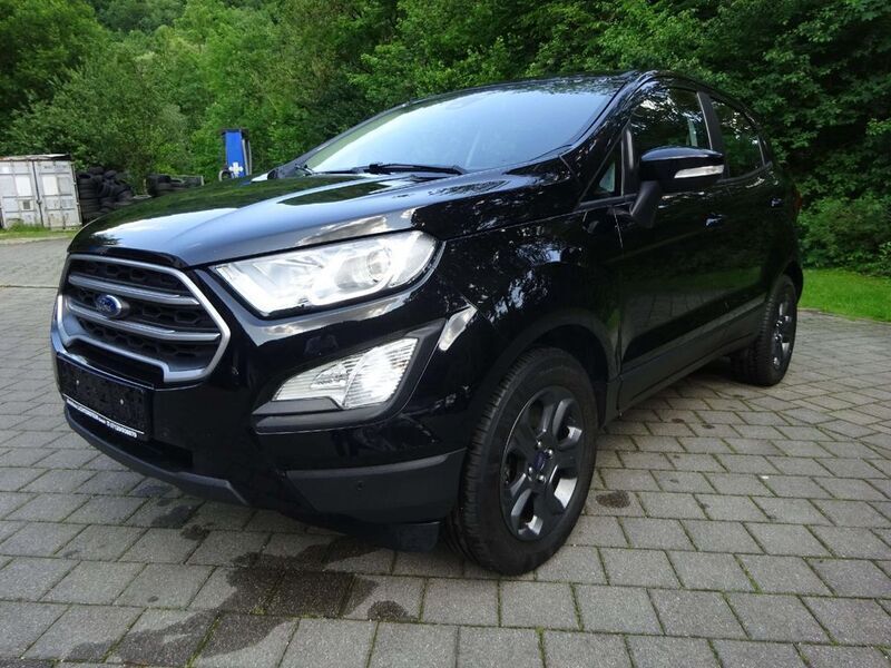 Obsidianschwarz metallic Gebraucht 2020 Ford Ecosport Cool & Connect SUV | 12.990 € (Fairer Preis) - Bild 1/4