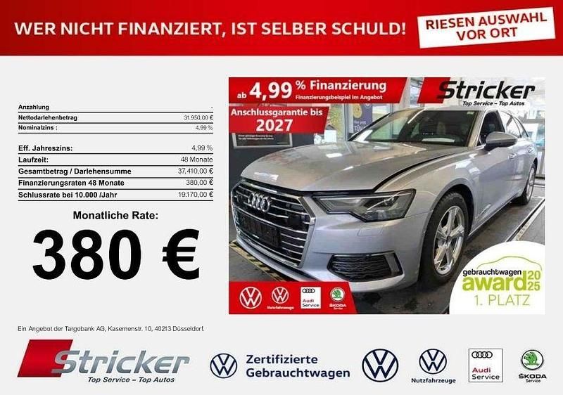 Gebraucht Audi A6 Sport 204 PS (150 kW) 2022 Florettsilber metallic Kombi