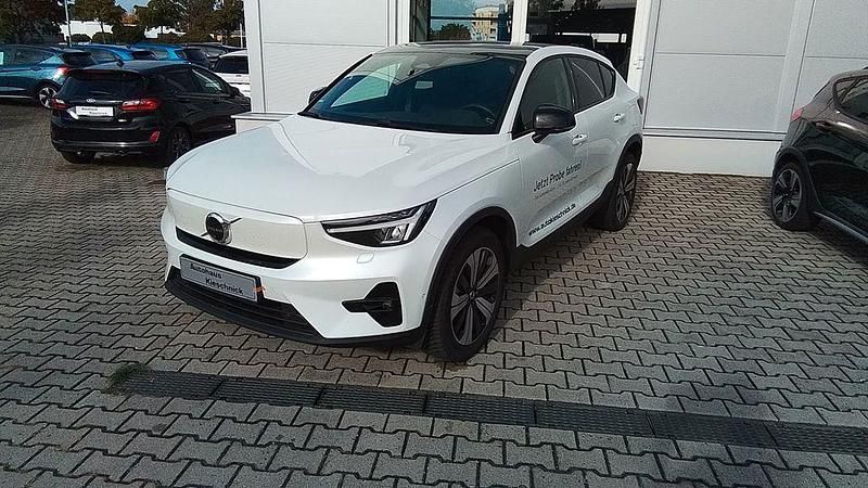 Crystal white pearl Gebraucht 2022 Volvo EC40 Ultimate SUV | 37.990 € (Fairer Preis) - Bild 1/4
