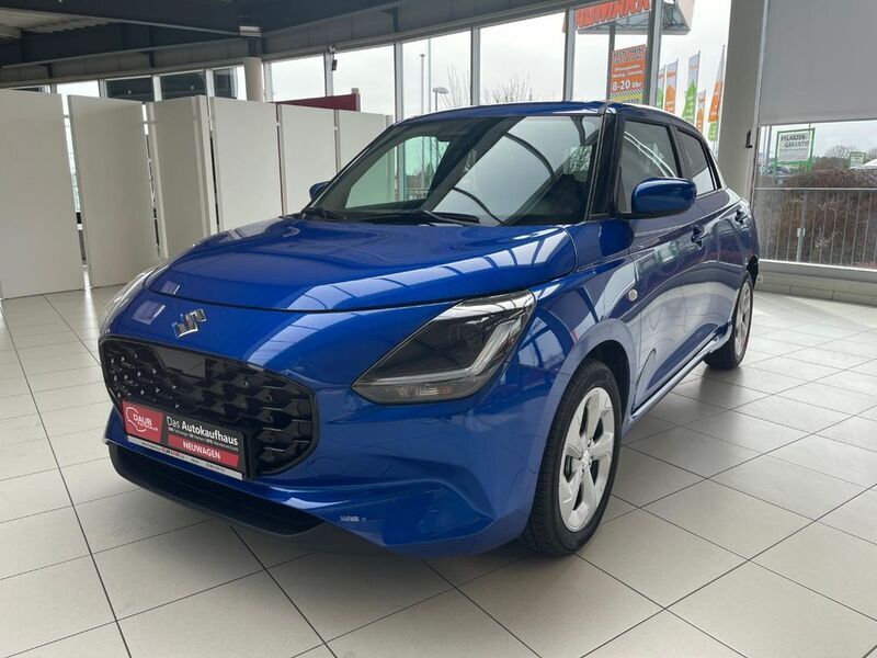 Frontier blue pearl met Neu 2025 Suzuki Swift Comfort Limousine | 19.990 € - Bild 1/4
