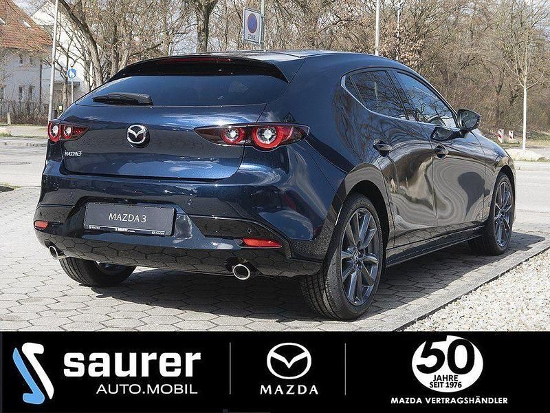 Neu Mazda 3 Exclusive-Line 140 PS (102 kW) 2025 Weiß Limousine
