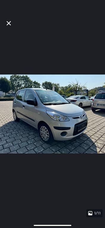 Silber Gebraucht 2008 Hyundai i10 Classic Kleinwagen | 4.500 € (Fairer Preis) - Bild 1/4