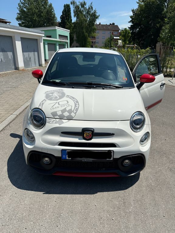 Weiß Gebraucht 2019 Abarth 595 Pista Kleinwagen | 17.100 € (Guter Preis) - Bild 1/4