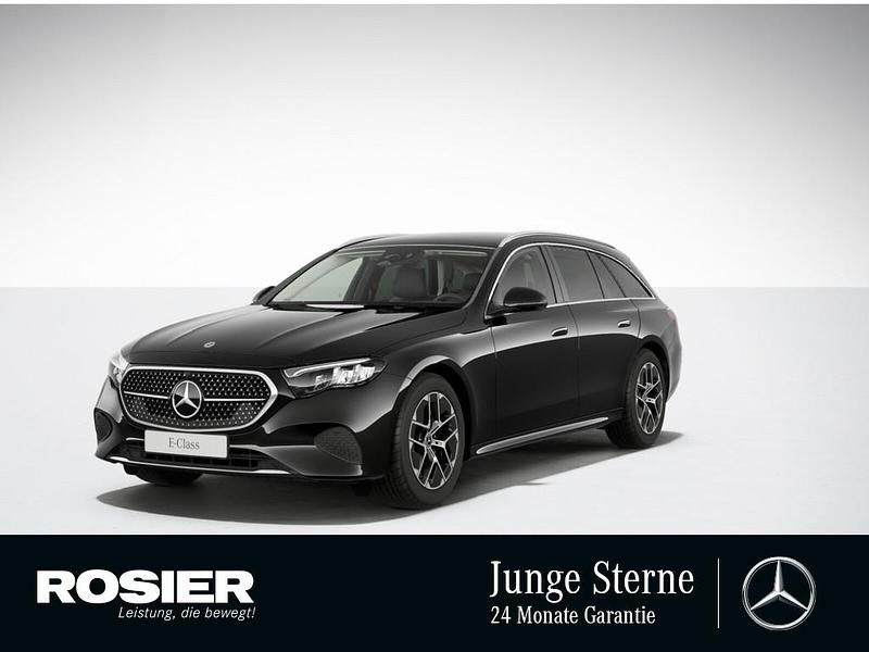 Schwarz / obsidianschwarz Gebraucht 2024 Mercedes E220 Advanced Kombi | 44.204 € (Superpreis) - Bild 1/4
