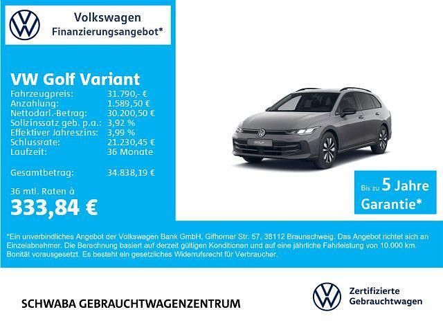 Mondsteingrau Gebraucht 2025 VW Golf VIII Goal Kombi | 31.790 € (Fairer Preis) - Bild 1/4