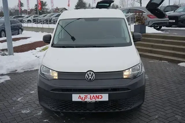 Gebraucht VW Caddy Basis 122 PS (89 kW) 2021 Weiß Van / Kleinbus