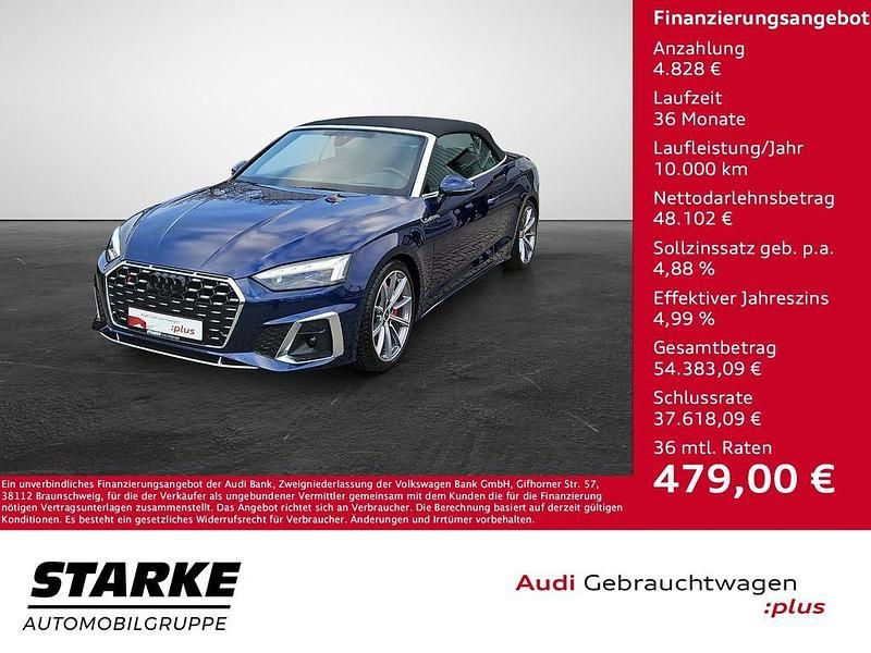 Gebraucht Audi S5 Cabriolet Ambiente 354 PS (260 kW) 2022 Navarrablau metallic Cabrio