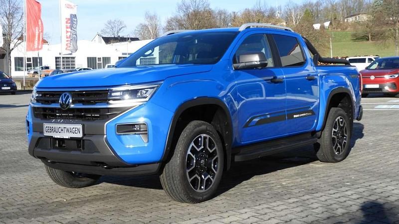 Mid blue metallic Gebraucht 2024 VW Amarok PanAmericana Abholung | 58.195 € (Etwas zu teuer) - Bild 1/4