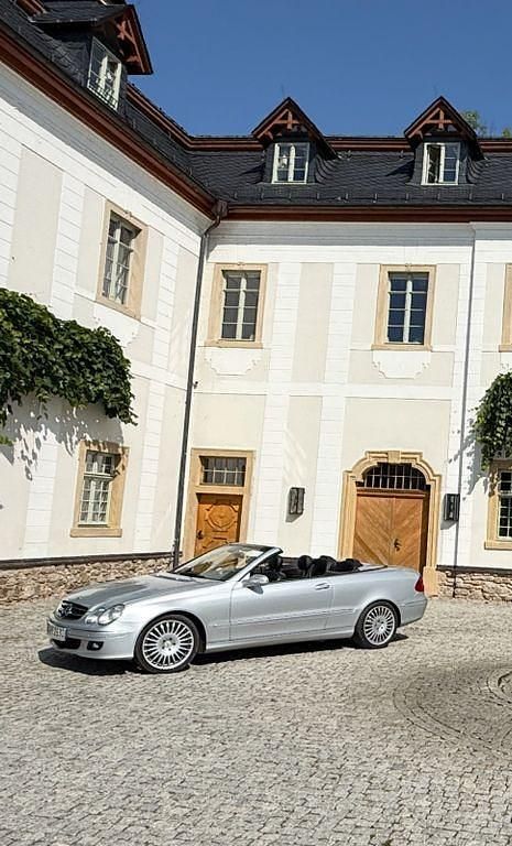 Silber Gebraucht 2007 Mercedes CLK280 Avantgarde Cabrio | 12.900 € (Fairer Preis) - Bild 1/4