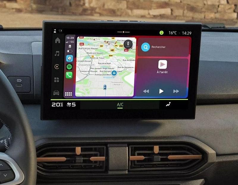 Neu Dacia Sandero Expression 110 PS (80 kW) 2025 Gelb SUV