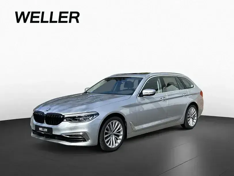 Gebraucht BMW 540 Luxury Line 320 PS (235 kW) 2020 Glaciersilber (silber) Kombi