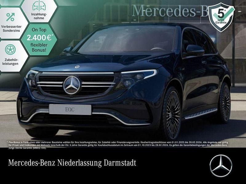 Blau Gebraucht 2020 Mercedes EQC400 AMG SUV | 36.890 € (Fairer Preis) - Bild 1/3